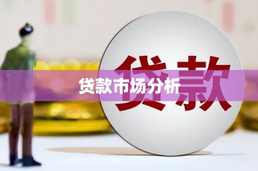 成安贷款市场分析