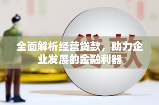 成安全面解析经营贷款，助力企业发展的金融利器