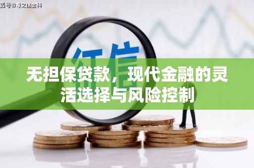 成安无担保贷款，现代金融的灵活选择与风险控制