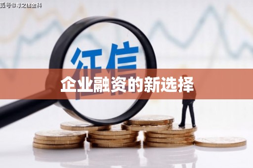 成安企业融资的新选择
