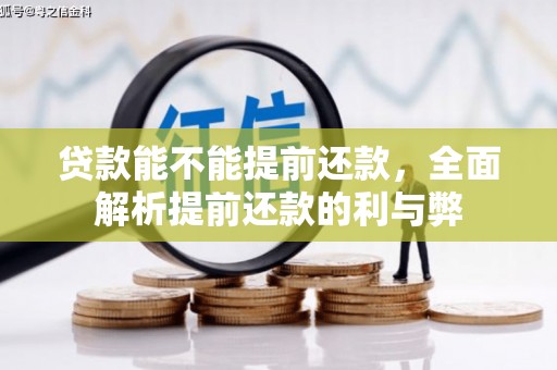 成安贷款能不能提前还款，全面解析提前还款的利与弊