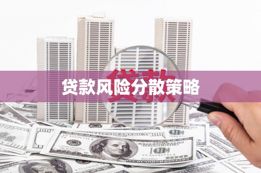 成安贷款风险分散策略