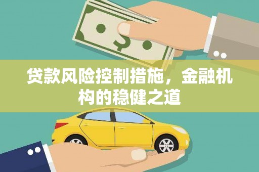 成安贷款风险控制措施，金融机构的稳健之道