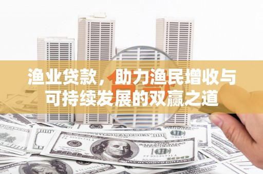 成安渔业贷款，助力渔民增收与可持续发展的双赢之道