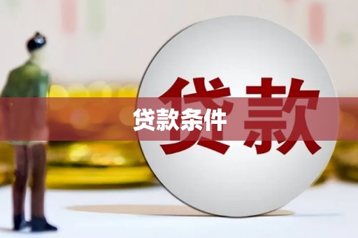 成安贷款条件