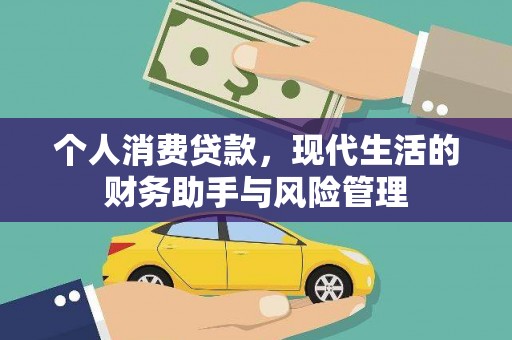 成安个人消费贷款，现代生活的财务助手与风险管理