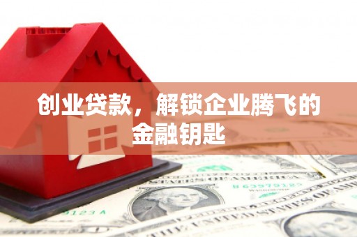 成安创业贷款，解锁企业腾飞的金融钥匙