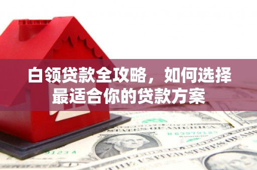 成安白领贷款全攻略，如何选择最适合你的贷款方案