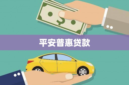 成安平安普惠贷款